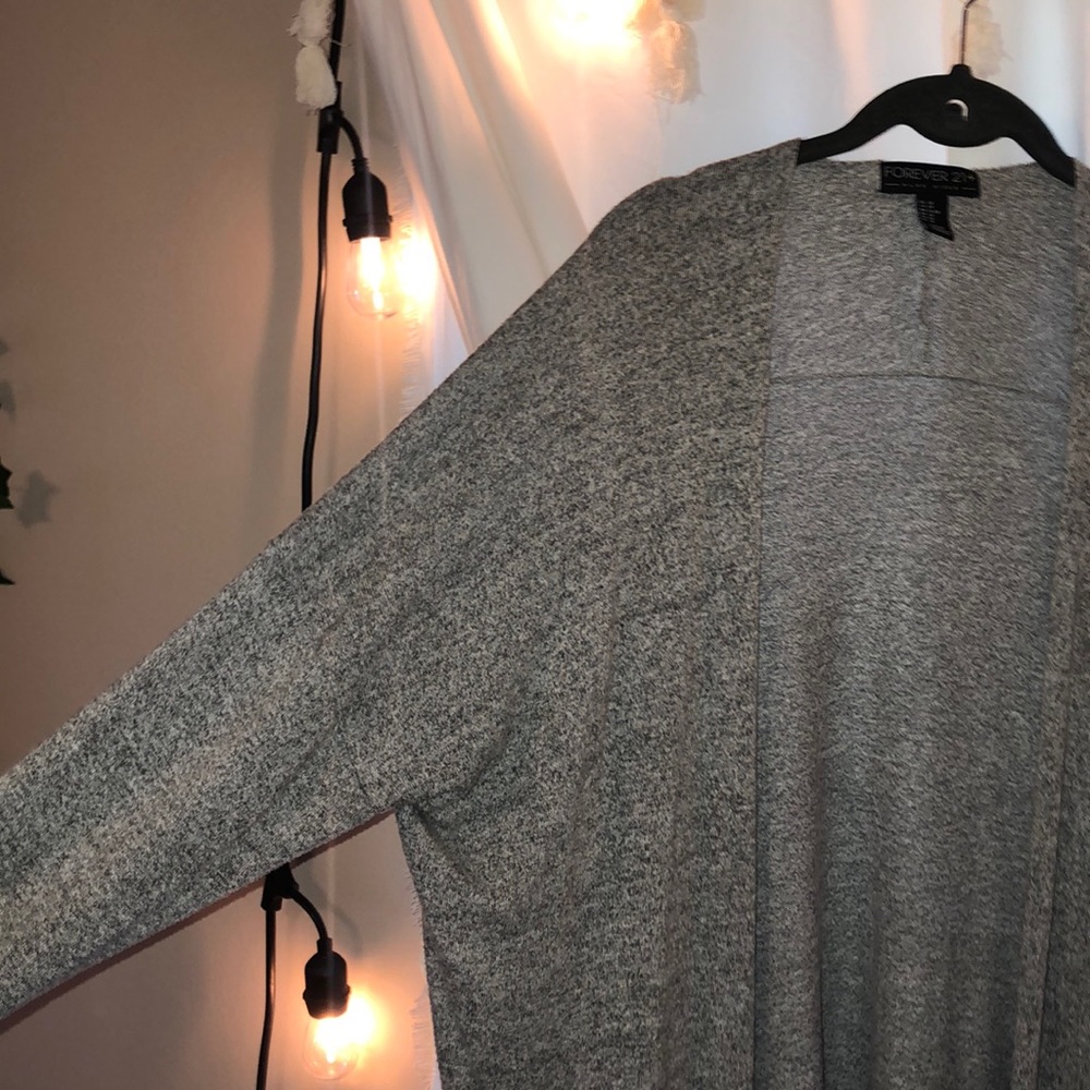 Soft Gray Cardigan